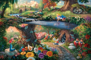  maravillas Pintura - Disney Alicia en el país de las maravillas TK Disney